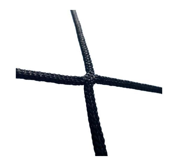 Filets de buts de foot à 11 - européen - maille 120 - noir