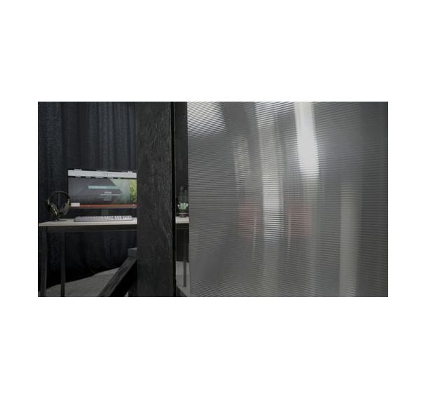 Film décoratif strie STR05 - Rouleau de 5 m