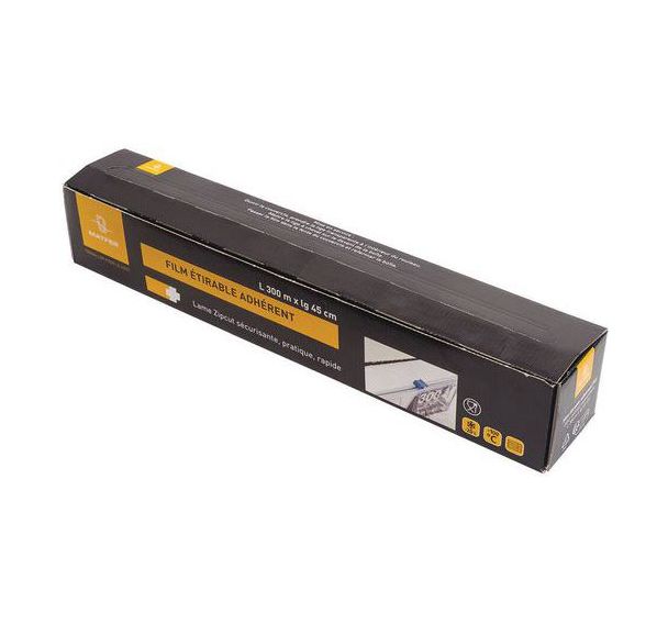 Film étirable en pvc de 300 m - 45 cm