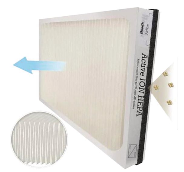 Filtre Active ION HEPA pour AD20 et AD30 WOOD'S - 8012810