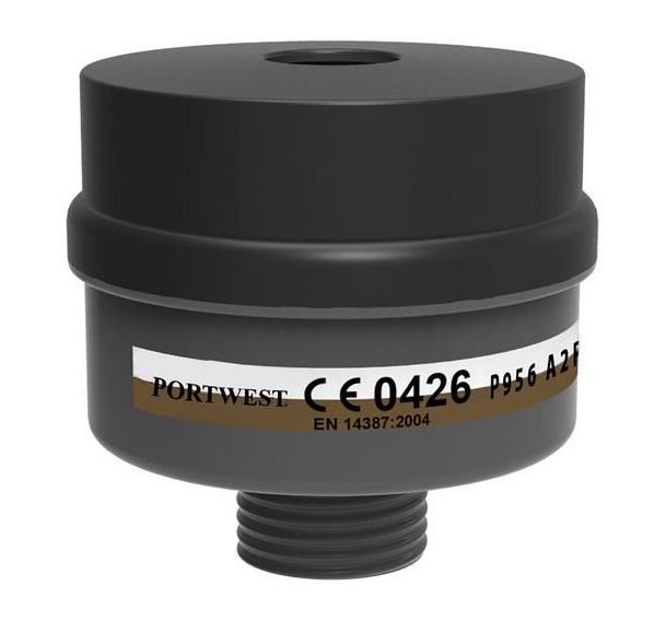 Filtre combiné A2P3 à fixation universelle - Portwest (Lot de 4)