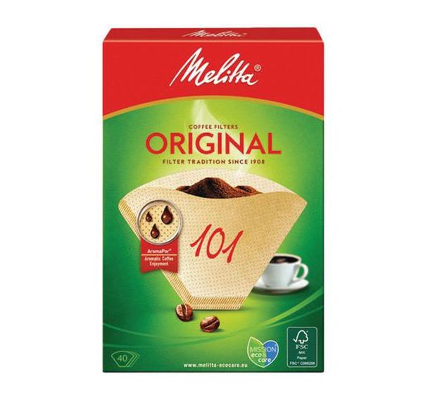 Filtre cornet papier bte40 101 - Melitta