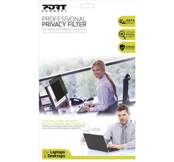 Filtre de confidentialité 2D Port pour écran 24'' 16/9