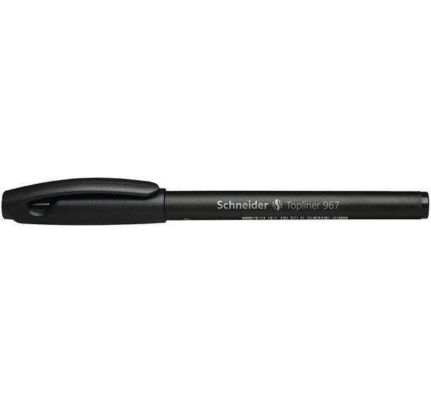 Fineliner - Topliner 967 - 0,4mm - noir/noir - Schneider