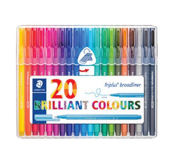 Fineliner broadliner BRILLIANT COLOURS