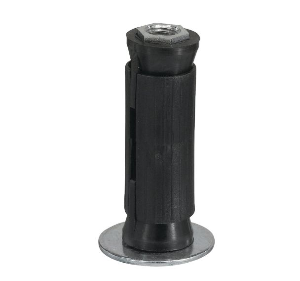 Fixation expansible pour roulette à œil - Tube rond