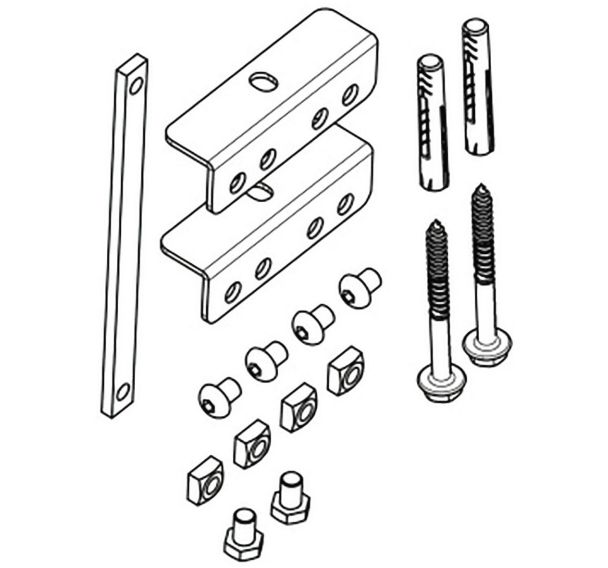 Fixation supplémentaire PFA 9126 pour PFB 34** VOGEL'S