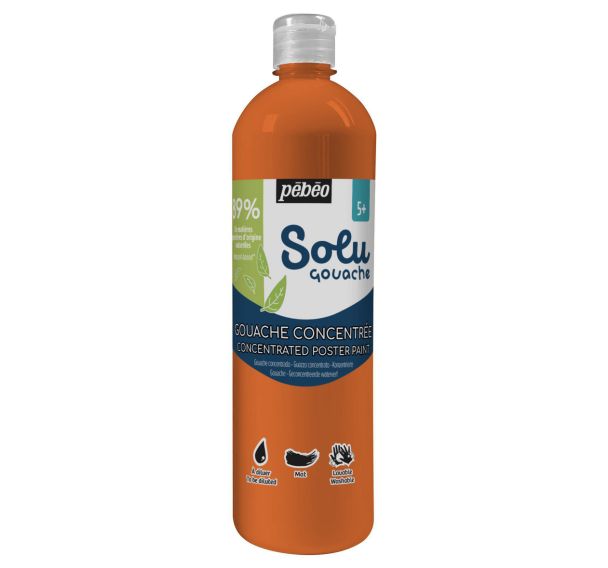 Flacon 1 litre solugouache - Pébéo