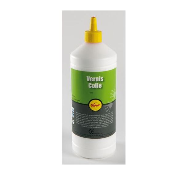 Flacon 1 litre vernis colle Pichon