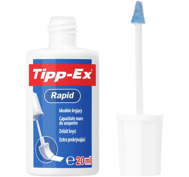 Flacon 20 ml correcteur liquide blanc Tippex