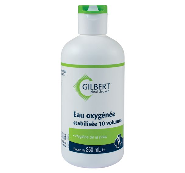 Flacon 250ml: peroxyde d'hydrogène-Gilbert