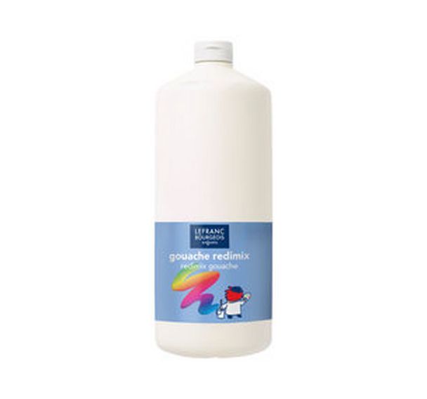 Flacon 2 litres gouache redimix - Lefranc Bourgeois