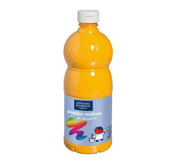 Flacon 500 ml, couleurs acryliques glossy 3ans+ - Lefranc Bourgeois