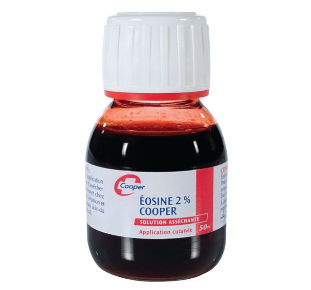 Flacon 50ml d'Eosine 2%-Cooper
