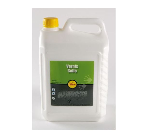 Flacon 5 litres vernis colle Pichon