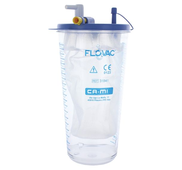 Flacon collecteur 2L pour flovac pour micosité-CAMI