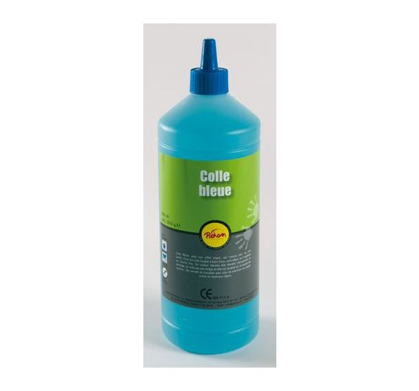 Flacon de 1 litre colle bleue Pichon