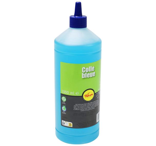 Flacon de 1 litre colle bleue Pichon