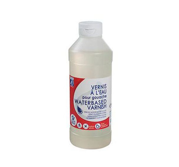 Flacon de 500 ml de vernis à l’eau lefranc & bourgeois