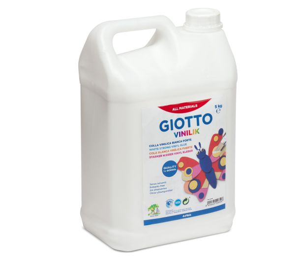 Flacon de 5 litres colle liquide vinylique Giotto Bib