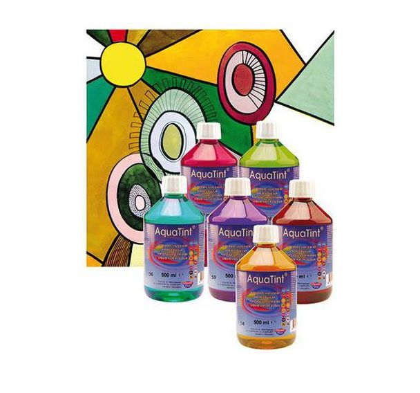 Flacon encre à dessiner 500 ml (Lot de 6)