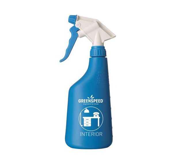 Flacon spray vide 650 mL pour vitre - Bleu
