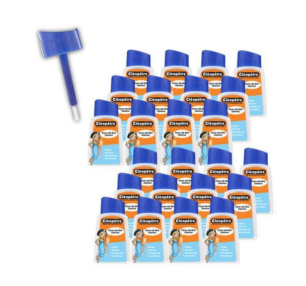 Flacon vide pour colle liquide 80 ml (Lot de 12)