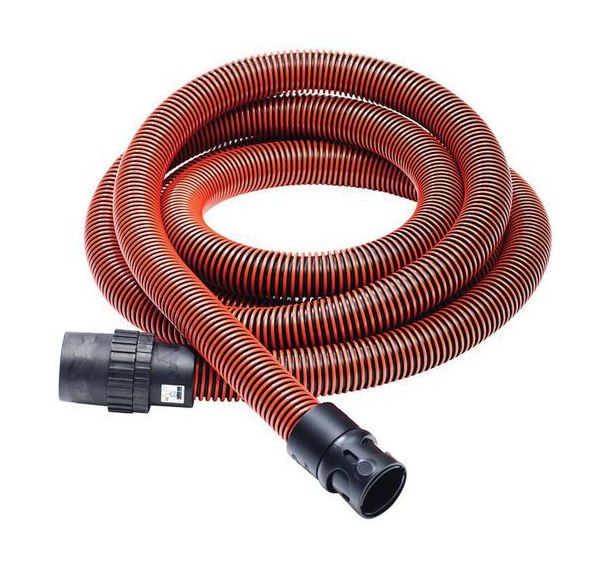 Flexible d'aspiration rouge antistatique ø36x4m