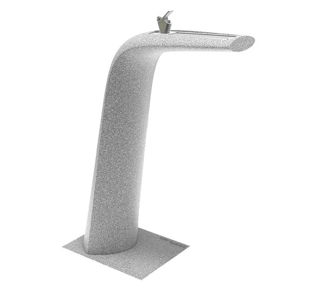 Fontaine PETRUS en béton gris granite