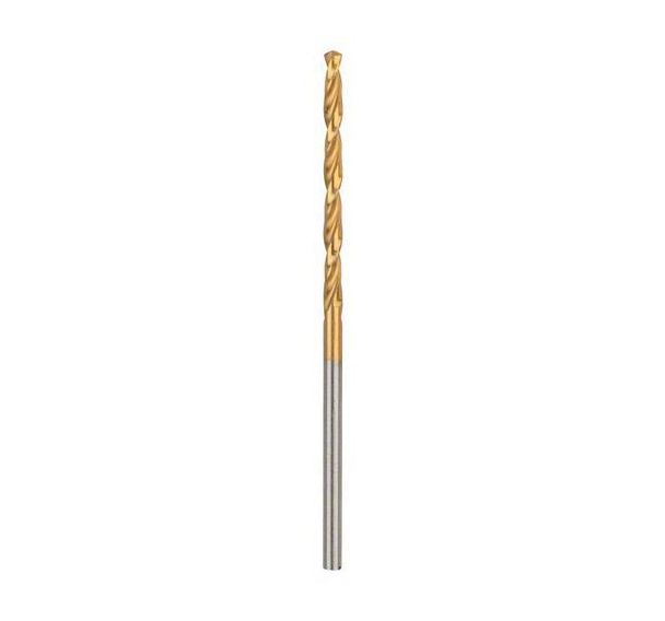 Forets à métaux rectifiés HSS-TiN, DIN 338