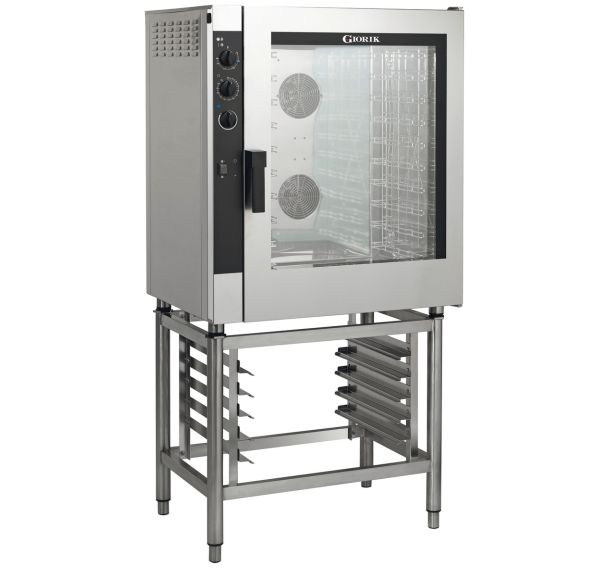 Four à convection électrique 10 niveaux GN1/1 - 2 vitesses avec humidificateur