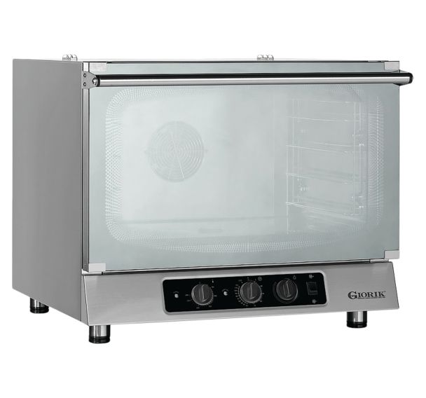 Four à convection électrique, 4 niveaux GN1/1, porte basculante- MR42