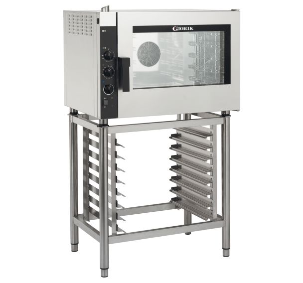 Four à convection électrique 5 niveaux GN1/1 - 2 vitesses avec humidificateur