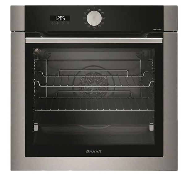 Four encastrable nettoyage pyrolyse - 73 L - Brandt - BOP7536X