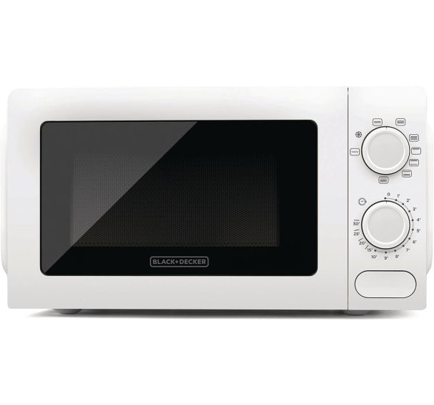 Four micro-ondes 700 W Blanc BXMZ700E - Black & Decker