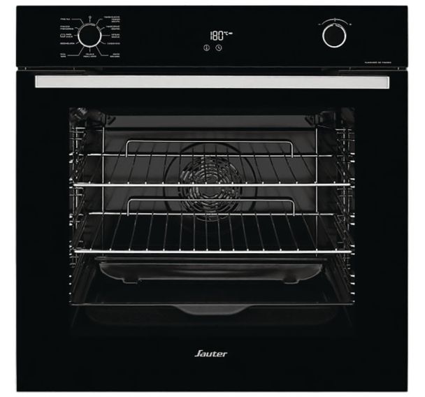 Four pyrolyse - 8 modes de cuisson dont Pizza SAUTER - SOP6214LB