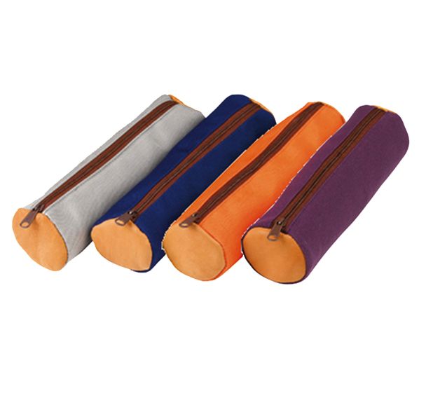 Fourre-Tout Rond Elba Cuir Canvas Coloris Assortis (lot de 12)