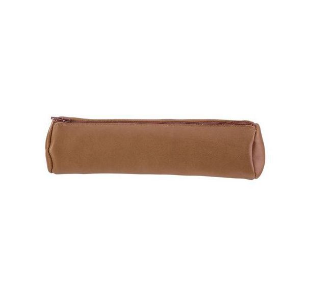 Fourre-Tout Rond Elba Cuir Caramel Marron (lot de 12)
