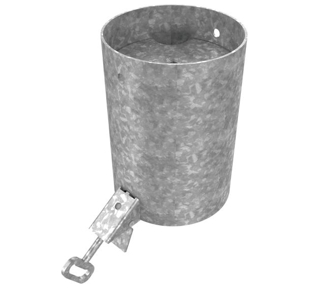 Fourreau d'amovibilité pour potelets/barrières galva BUTON DESIGN