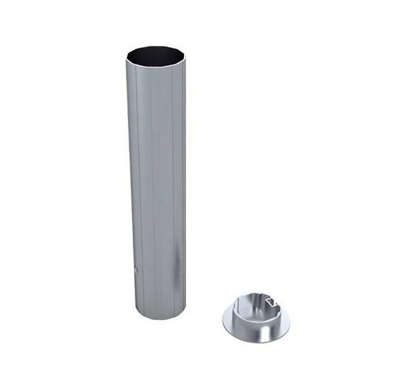 Fourreaux aluminium diamètre 90 mm - foot et volley