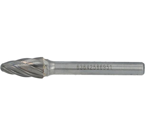 Fraise carbure ogive bout arrondi coupe aluminium - Norton
