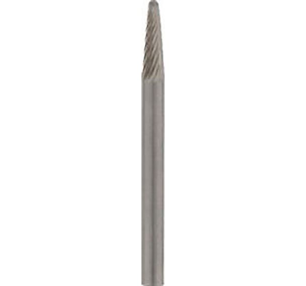 Fraise en carbure de tungstene diamètre 3,2 mm bout pointu