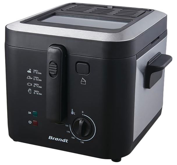 Friteuse Capacité - de 1,3 Kg - Brandt - FRI25X2