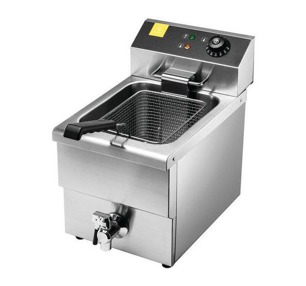 Friteuse électrique à cuve emboutie - 8 L