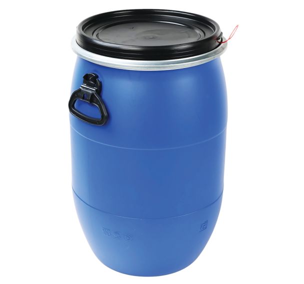 Fût 30 à 220L à ouverture totale homologué UN - Bleu