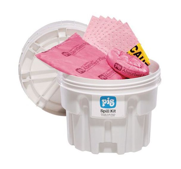 Fût d'absorbants - pour produits chimiques