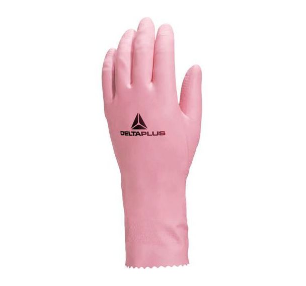 Gant Latex ménage floqué coton VE210