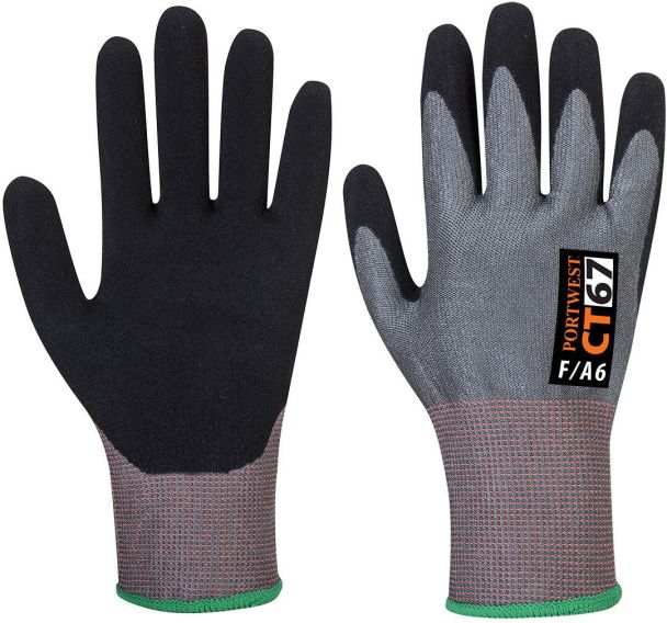 Gant anti-coupure niveau F CT AHR mousse nitrile CT67 - Portwest
