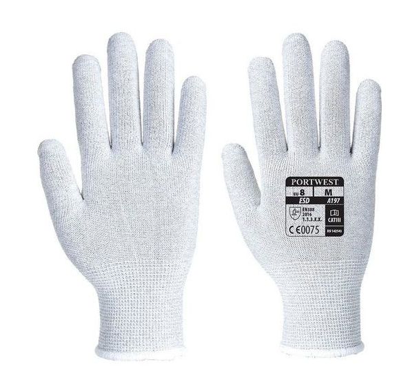 Gant de manutention ESD sans enduction A197 - Portwest