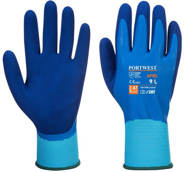 Gant de manutention Liquid Pro tout enduit AP80 - Portwest